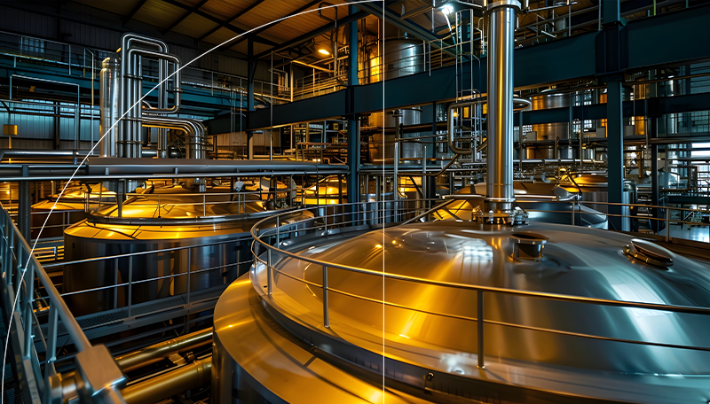 Modular Syrup Room Process System Design